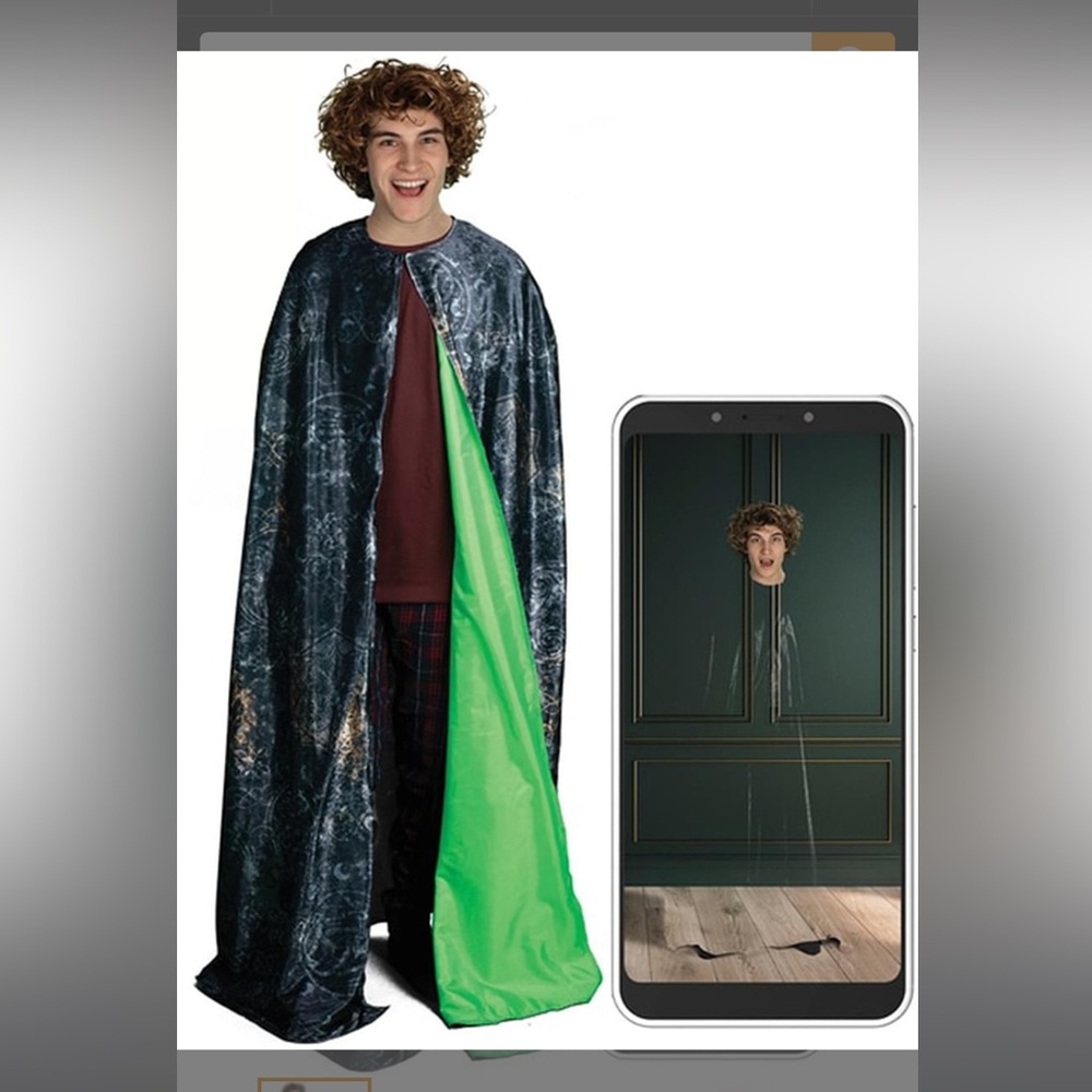 Harry Potter Invisibility cloak Replica of famous cape from the saga no box incl